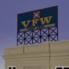 Miller Engineering 441252- Animated VFW Billboard - HO/N Scale -Vallejo Sales Store mie441252 70371.1645223492