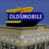 Miller Engineering 442802 - Animated Oldsmobile Rocket Billboard - HO/N Scale -Vallejo Sales Store mie442802 83412.1645223498