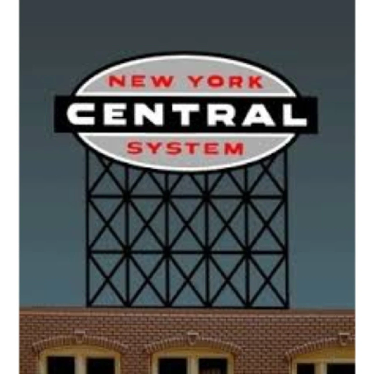 Miller Engineering 4581 - Animated New York Central Billboard - HO/O Scale 3 Miller Engineering 4581 - Animated New York Central Billboard - HO/O Scale
