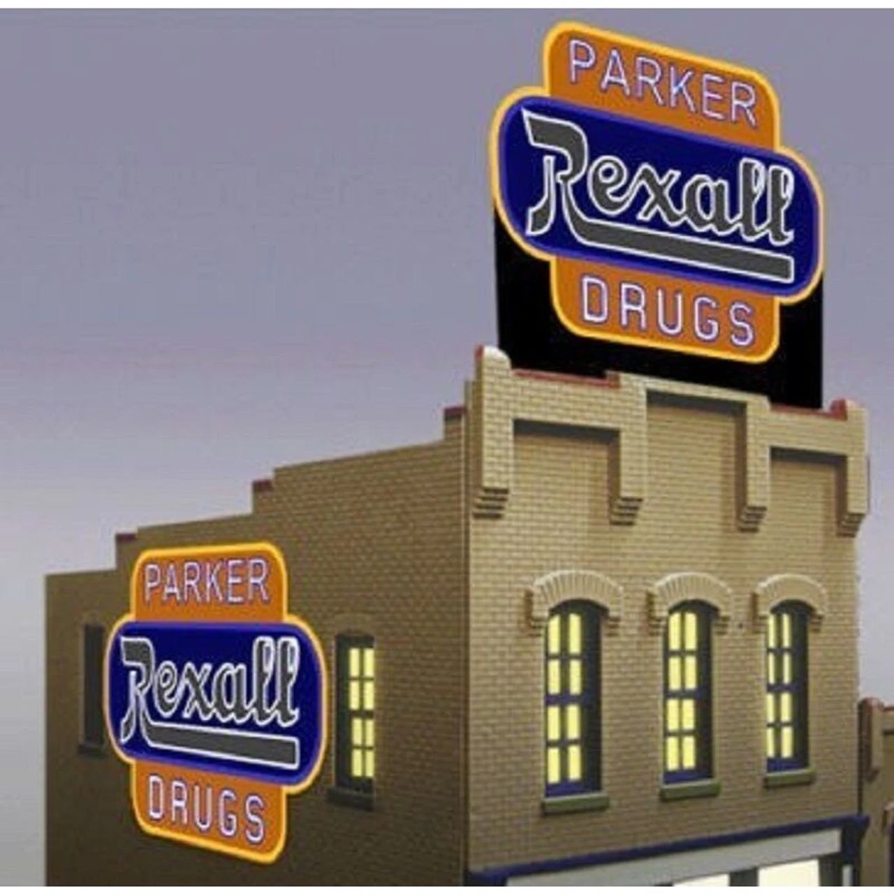 Miller Engineering 7582 - Animated Sign - Rexall Drugs - N/HO 3 Miller Engineering 7582 - Animated Sign - Rexall Drugs - N/HO