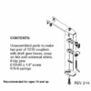 Micro-Trains 00102008 - Unassembled Coupler For TM Or BM On TOFC - 2 Pair 1 Micro-Trains 00102008 - Unassembled Coupler For TM Or BM On TOFC - 2 Pair -Vallejo Sales Store mtl00102008 63377.1645223557