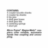 Micro-Trains 00102015 - Body Mount Coupler Short Shank (2003) Unassembled - 2 Pair 1 Micro-Trains 00102015 - Body Mount Coupler Short Shank (2003) Unassembled - 2 Pair -Vallejo Sales Store mtl00102015 95300.1645223559