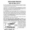 Micro-Trains 00302000 - Arch Bar Trucks Without Couplers (1011) 1 Pair 2 Micro-Trains 00302000 - Arch Bar Trucks Without Couplers (1011) 1 Pair -Vallejo Sales Store mtl00302000 83308.1645223567