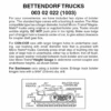 Micro-Trains 00302022 - Bettendorf Trucks With Medium Extension Couplers (1003) 1 Pair -Vallejo Sales Store mtl00302022 26231.1645223569