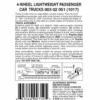 Micro-Trains 00302051 - 4-Wheel Passenger Car Trucks With Adjustable Couplers (1017) 1 Pair 1 Micro-Trains 00302051 - 4-Wheel Passenger Car Trucks With Adjustable Couplers (1017) 1 Pair -Vallejo Sales Store mtl00302051 91950.1645223572