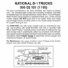 Micro-Trains 00302151 - National B-1 Trucks With Short Couplers (1195) 1 Pair 2 Micro-Trains 00302151 - National B-1 Trucks With Short Couplers (1195) 1 Pair -Vallejo Sales Store mtl00302151 74044.1645223574