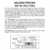 Micro-Trains 00302162 - Dalman Trucks With Medium Extension Couplers (1193) 1 Pair -Vallejo Sales Store mtl00302162 60931.1645223575