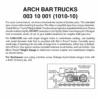 Micro-Trains 00310001 - Arch Bar Trucks With Short Extension Couplers (1010-10) 10 Pair 2 Micro-Trains 00310001 - Arch Bar Trucks With Short Extension Couplers (1010-10) 10 Pair -Vallejo Sales Store mtl00310001 87621.1645223577