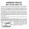 Micro-Trains 00310010 - Andrews Trucks Without Couplers (1051-10) 10 Pair -Vallejo Sales Store mtl00310010 99773.1645223577