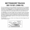 Micro-Trains 00310021 - Bettendorf Trucks With Short Extension Couplers (1000-10) 10 Pair 2 Micro-Trains 00310021 - Bettendorf Trucks With Short Extension Couplers (1000-10) 10 Pair -Vallejo Sales Store mtl00310021 70518.1645223577
