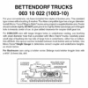 Micro-Trains 00310022 - Bettendorf Trucks With Medium Extension Couplers (1003-10) 10 Pair 2 Micro-Trains 00310022 - Bettendorf Trucks With Medium Extension Couplers (1003-10) 10 Pair -Vallejo Sales Store mtl00310022 48535.1645223578