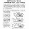 Micro-Trains 00311001 - Bettendorf Trucks Sampler Pack (1000-S) 3 Pair -Vallejo Sales Store mtl00311001 16551.1645223580
