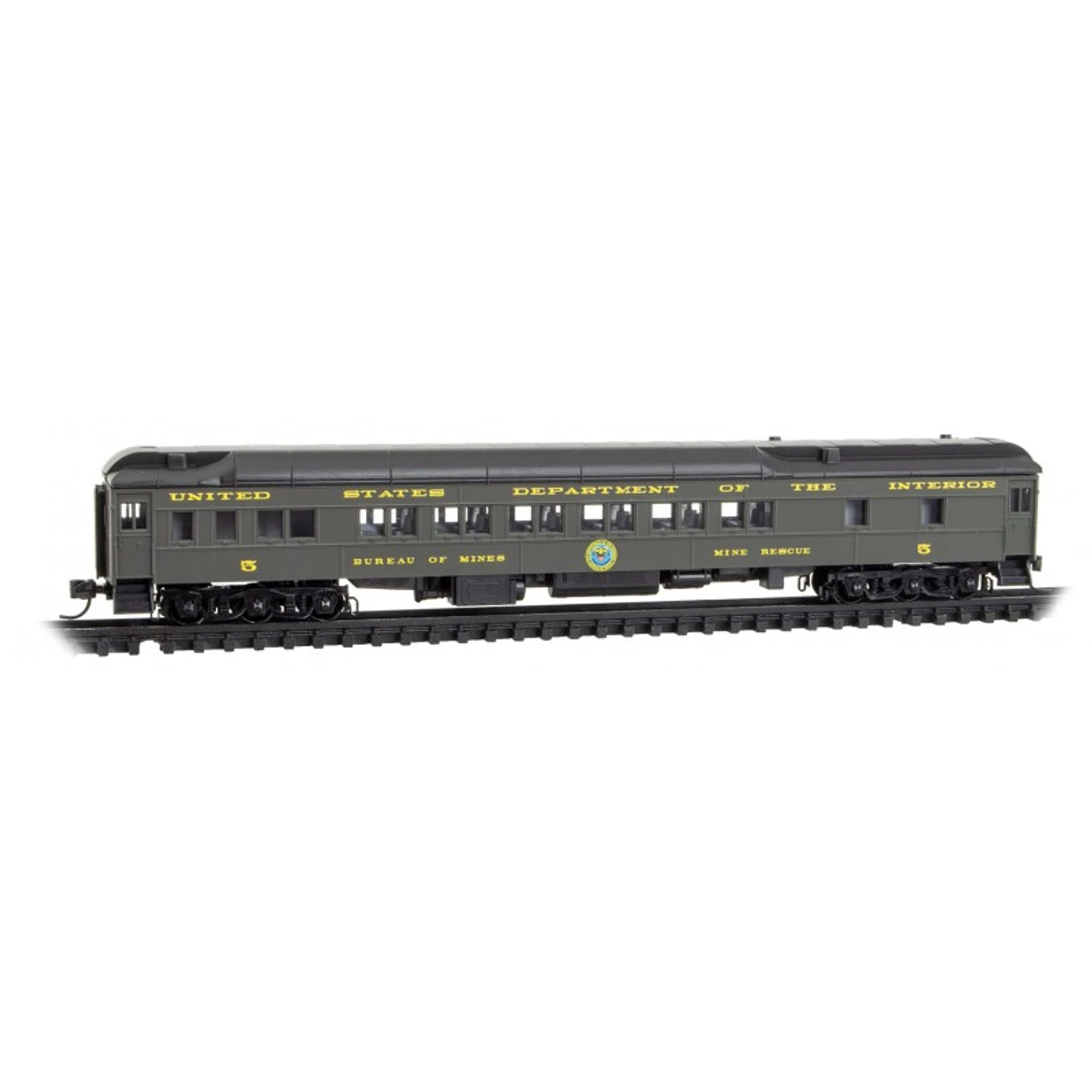 Micro-Trains Line 14200510 - 12-1 Heavyweight Sleeper Car US Dept. Of The Interior 5 - N Scale 3 Micro-Trains Line 14200510 - 12-1 Heavyweight Sleeper Car US Dept. Of The Interior 5 - N Scale