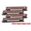 Micro-Trains Line 99300200 - 50' Steel Side Gondola FOAM 4pk New York Central (NYC) 585131, 585138, 585140, 585143 - N Scale 1 Micro-Trains Line 99300200 - 50' Steel Side Gondola FOAM 4pk New York Central (NYC) 585131, 585138, 585140, 585143 - N Scale -Vallejo Sales Store mtl99300200 74017.1683674299