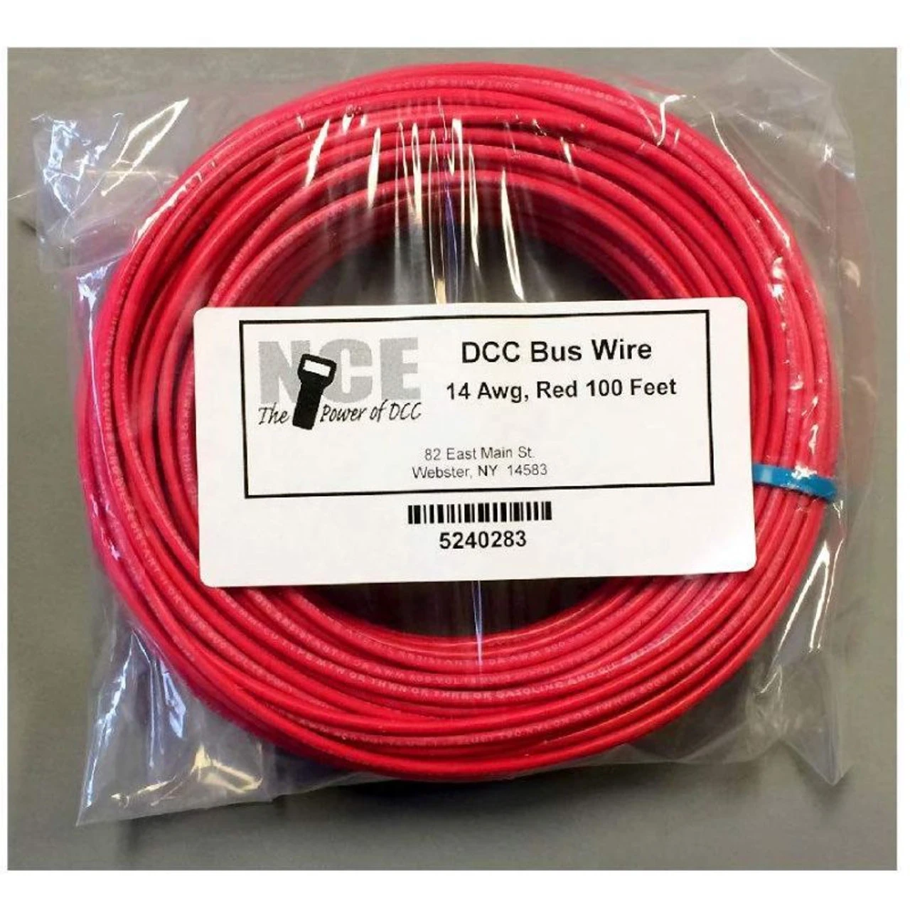NCE 283 - DCC Main Bus Wire Red 100' - Multi Scale 3 NCE 283 - DCC Main Bus Wire Red 100' - Multi Scale