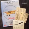Osborn Models 3089 - Piper J-3 Cub- N Scale -Vallejo Sales Store osbornmodelkitsrra3089g 09131.1645223665