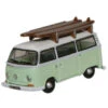 Oxford Diecast NVW007 - 1960s Volkswagen Passenger Van W/Surfboard Roof Rack - N Scale -Vallejo Sales Store oxfnvw007 38007.1645223687