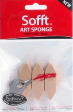 Pan Pastel 61024 - Sofft Sponge Bar Point 3 Pack