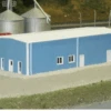 Pikestuff 541-8003 - Prefeb Warehouse Blue - N Scale Kit