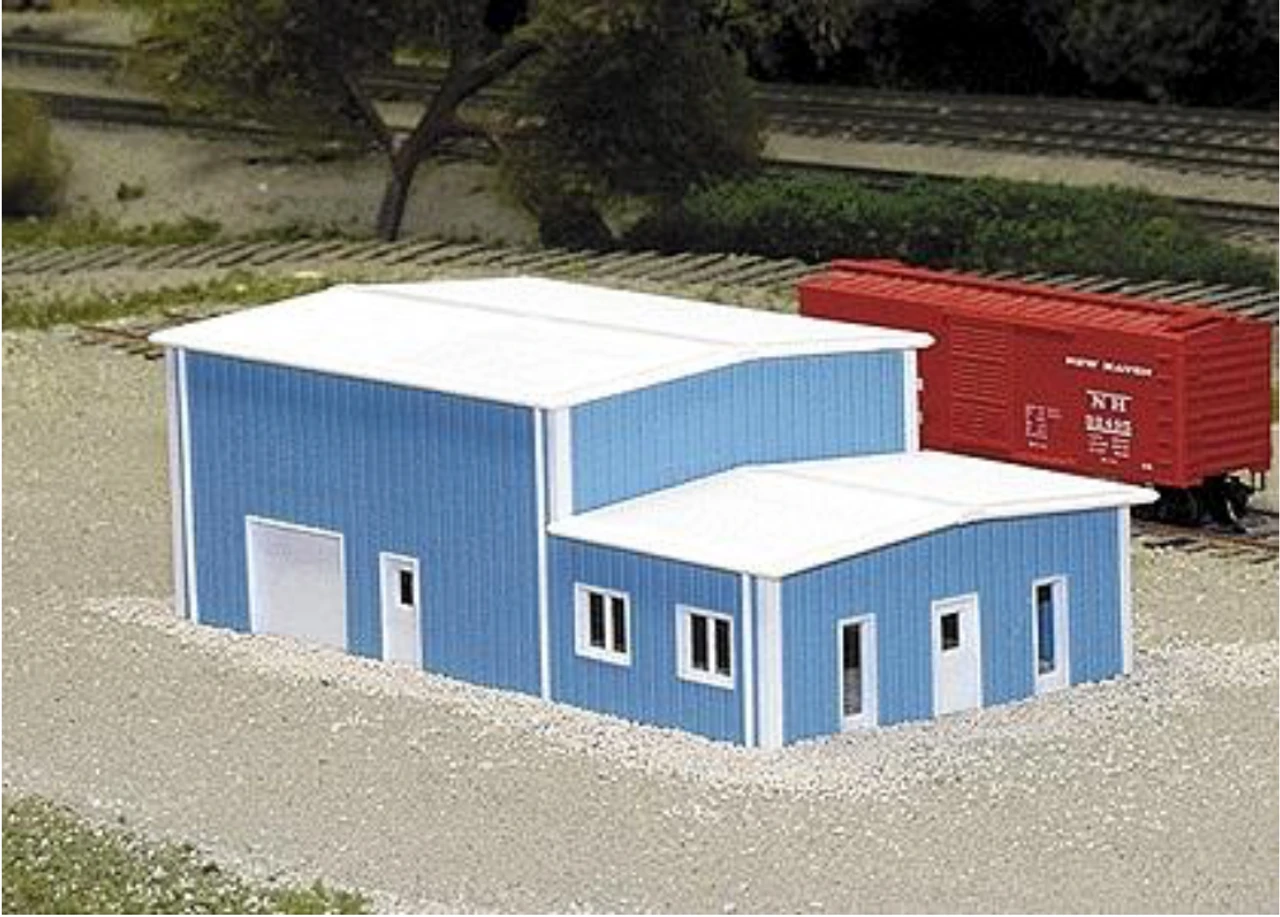 Pikestuff 541-8017 - Office And Warehouse - N Scale Kit 3 Pikestuff 541-8017 - Office And Warehouse - N Scale Kit