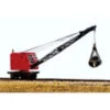 Railway Express Miniatures 2041 - Burro Crane - N Scale Kit -Vallejo Sales Store rem2041 58562.1645223864