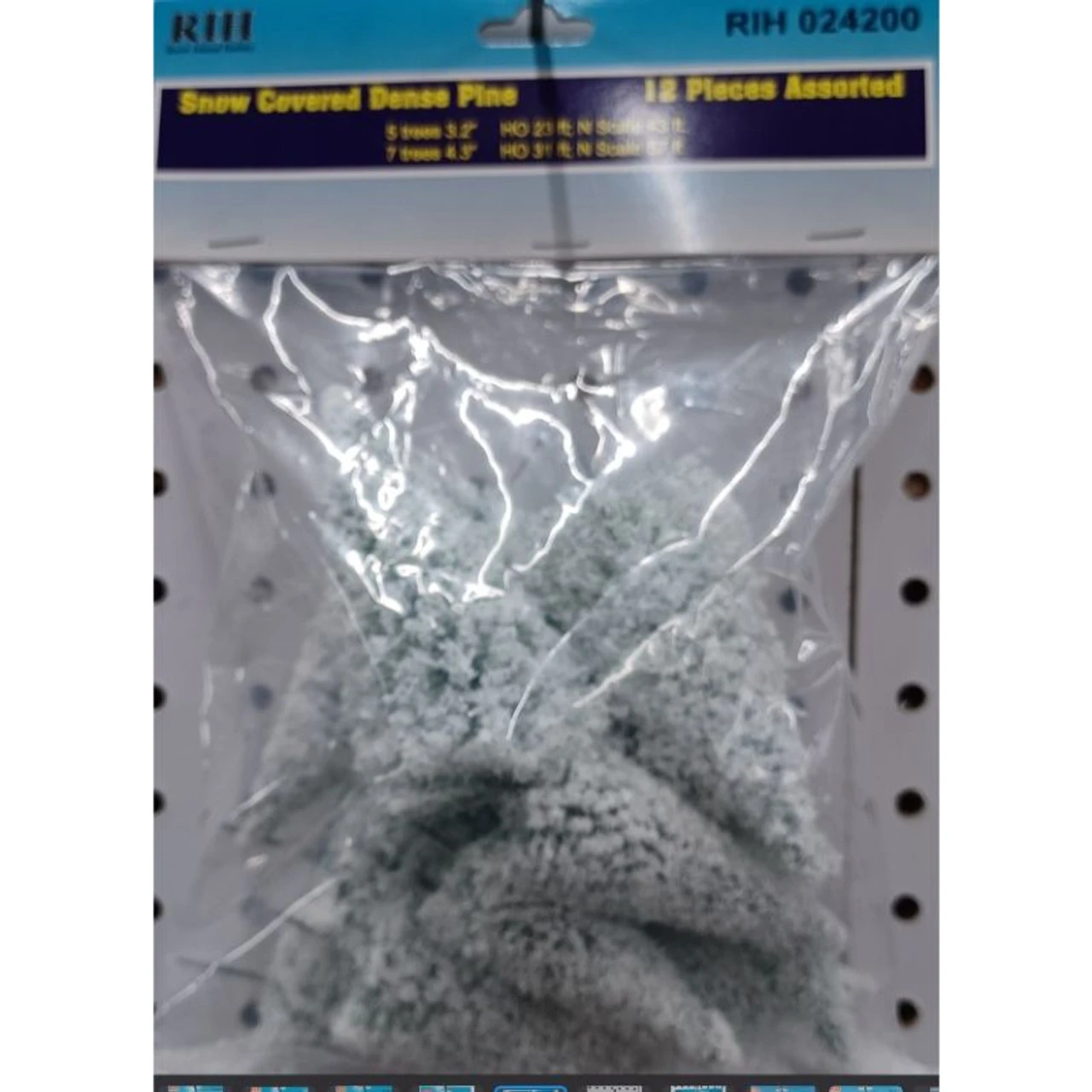 Rock Island Hobby 024200 - Snow Covered Dense Pine - Assorted (12) - Multi Scale 3 Rock Island Hobby 024200 - Snow Covered Dense Pine - Assorted (12) - Multi Scale