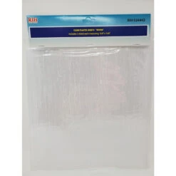 Rock Island Hobby 024442 - Clear Plastic Sheets “Small Waves” - Multi Scale