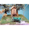 RslaserKits 3007 - Split-Level Outhouse - N Scale Kit -Vallejo Sales Store rsl3007 48734.1673902906