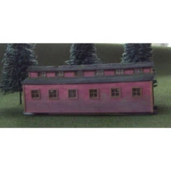 RslaserKits 3021 - Logging Camp/Dinning Shack - N Scale Kit