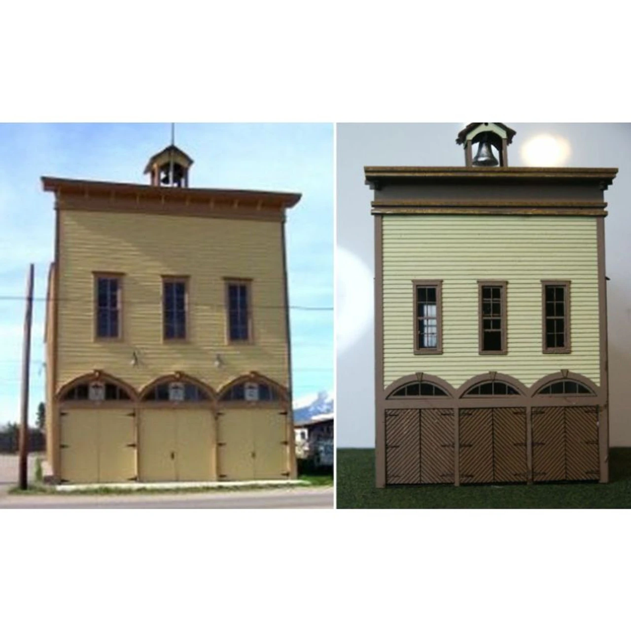 RslaserKits 3037 - Silver Cliff Firehouse - Town Hall - N Scale Kit 3 RslaserKits 3037 - Silver Cliff Firehouse - Town Hall - N Scale Kit