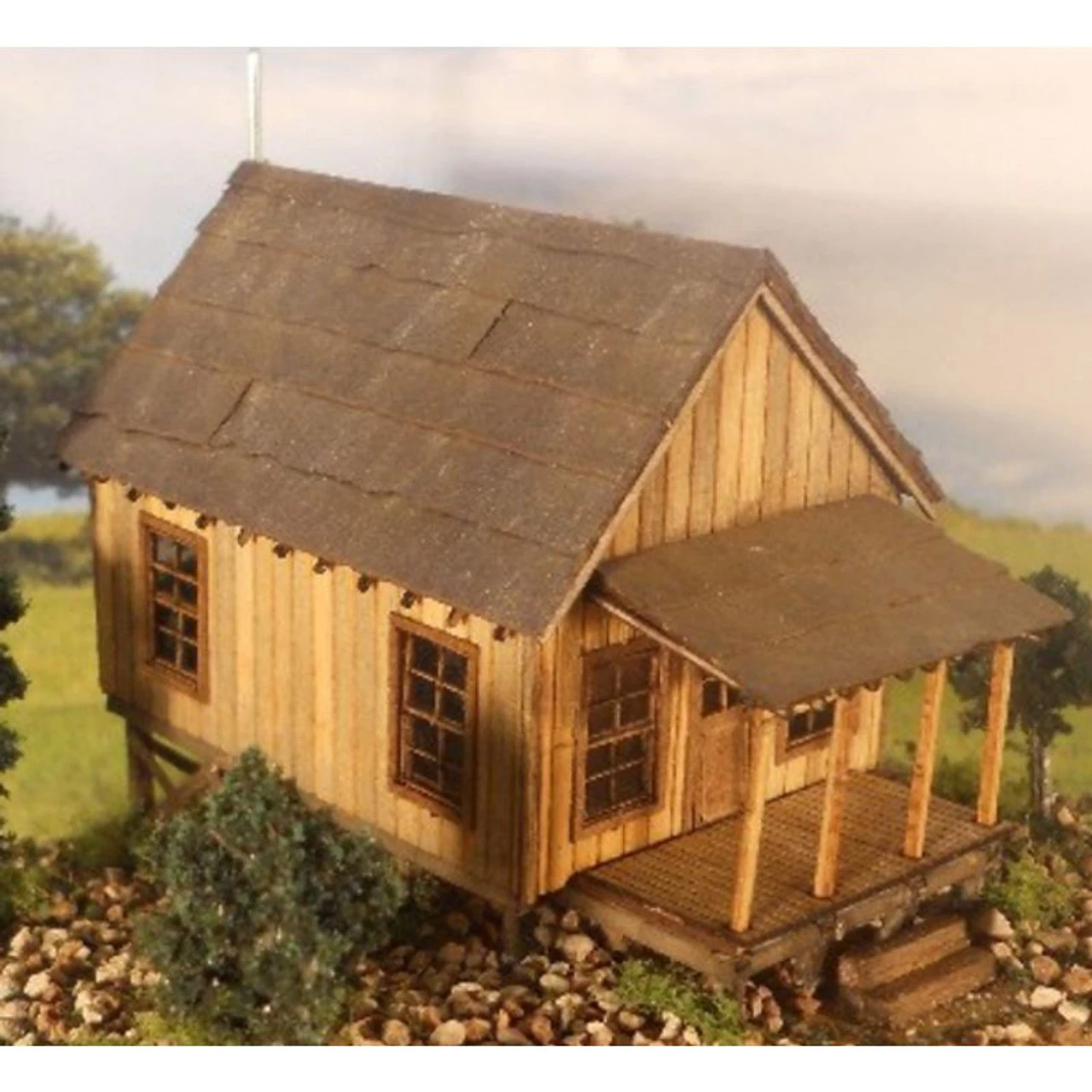 RslaserKits 3048 - Carl’s Cabin - N Scale Kit 3 RslaserKits 3048 - Carl’s Cabin - N Scale Kit