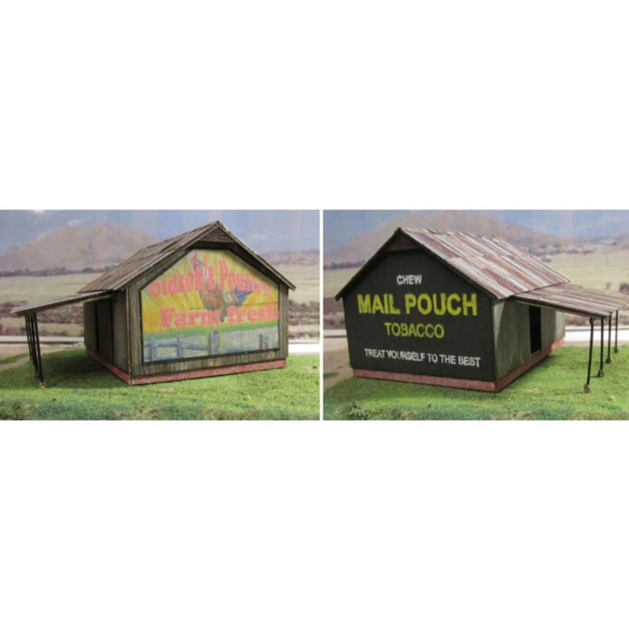 RslaserKits 3070 - Oldson's Poultry/Mill Pouch Barn - N Scale Kit 3 RslaserKits 3070 - Oldson's Poultry/Mill Pouch Barn - N Scale Kit