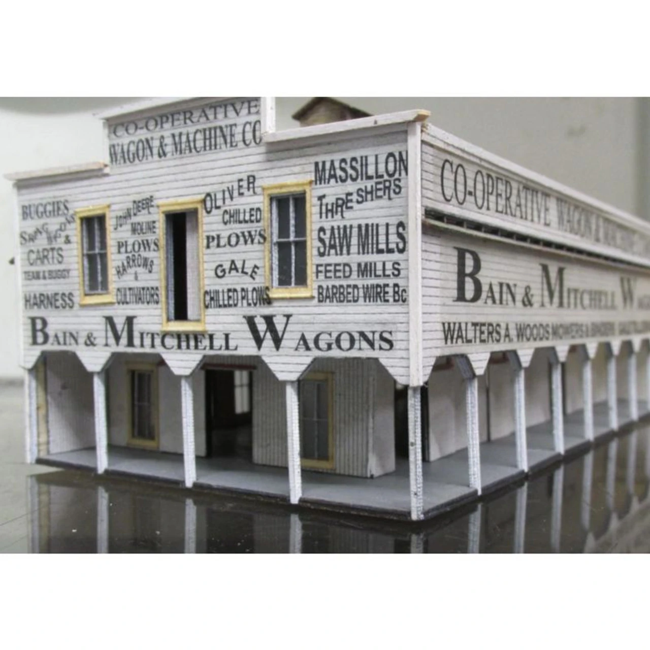 RslaserKits 3077 - Bain & Mitchell Wagon Co. - N Scale Kit 3 RslaserKits 3077 - Bain & Mitchell Wagon Co. - N Scale Kit