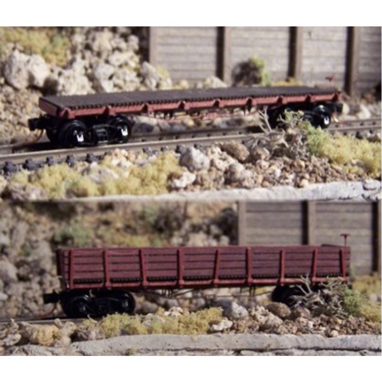 RslaserKits 3400 - 40' Flat/Gondola - N Scale Kit 3 RslaserKits 3400 - 40' Flat/Gondola - N Scale Kit