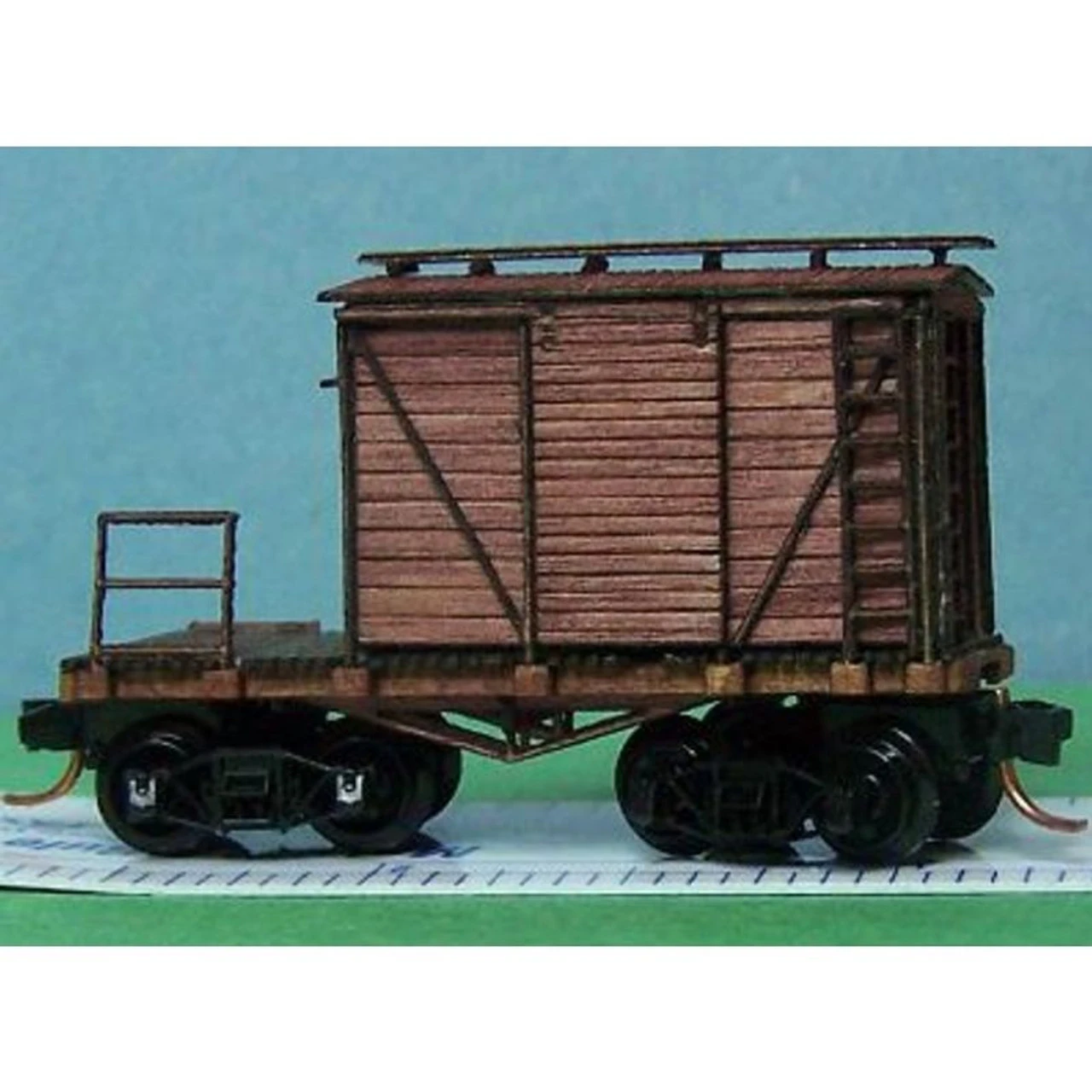 RslaserKits 3402 - 24' MOW/Logging Caboose - N Scale Kit 3 RslaserKits 3402 - 24' MOW/Logging Caboose - N Scale Kit