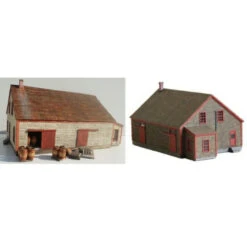 RslaserKits SCM-302 - Potato House - N Scale Kit