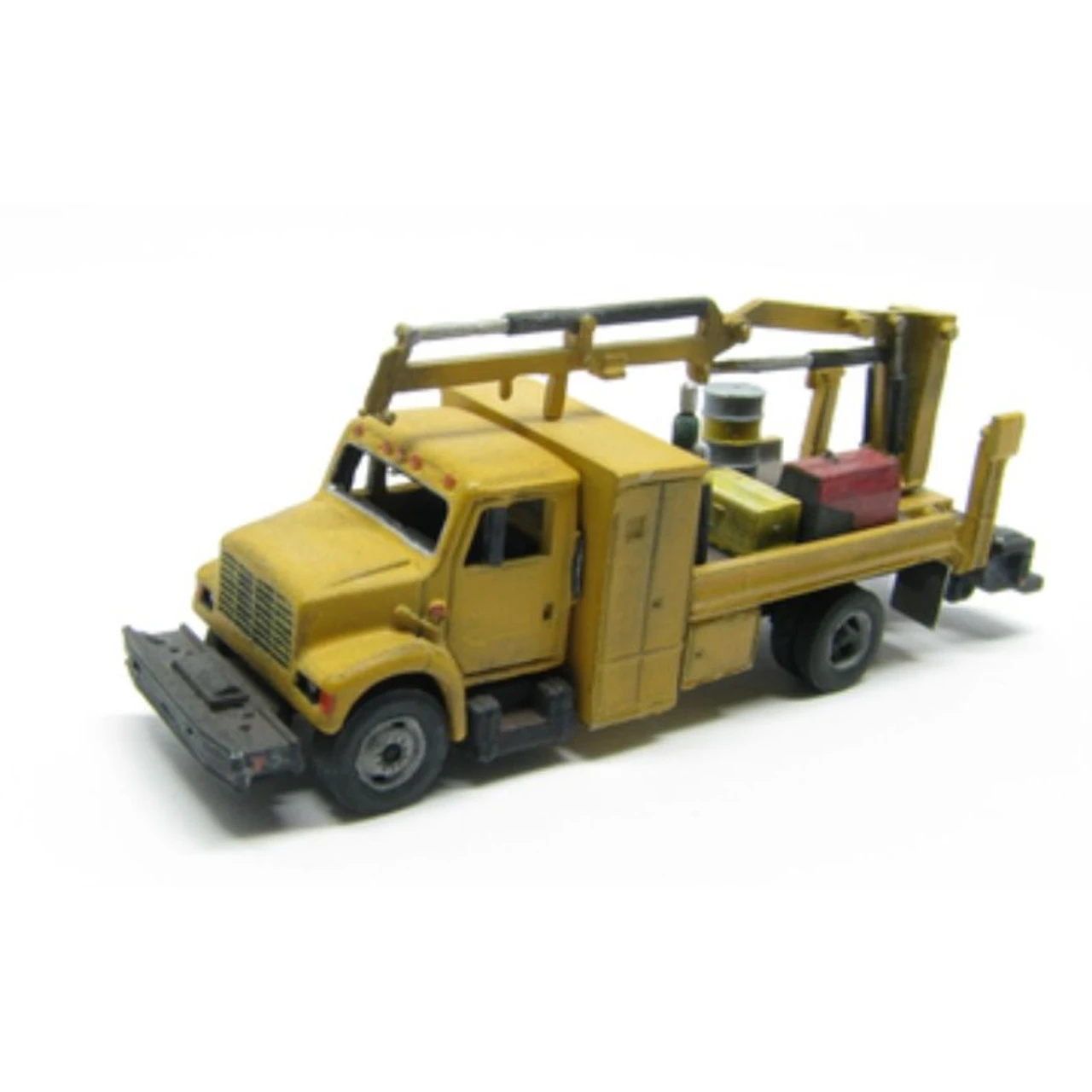 Showcase Miniatures 49 - I Type MOW W/ Material Handling Crane - N Scale Kit 3 Showcase Miniatures 49 - I Type MOW W/ Material Handling Crane - N Scale Kit