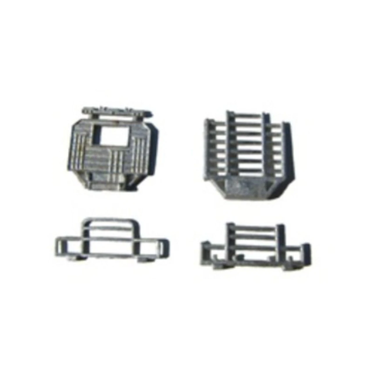 Showcase Miniatures 63 - Grilles And Headache Racks - N Scale Kit 3 Showcase Miniatures 63 - Grilles And Headache Racks - N Scale Kit