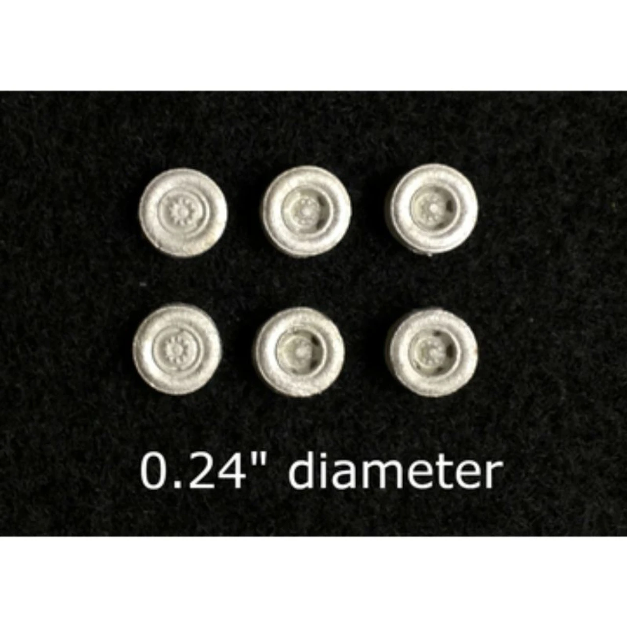Showcase Miniatures W24003 - Medium Duty Steel Wheels - N Scale Kit 3 Showcase Miniatures W24003 - Medium Duty Steel Wheels - N Scale Kit