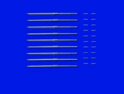 Tamiya 12643 - Metal 46CM Gun Barrels - 1:350 Scale Kit