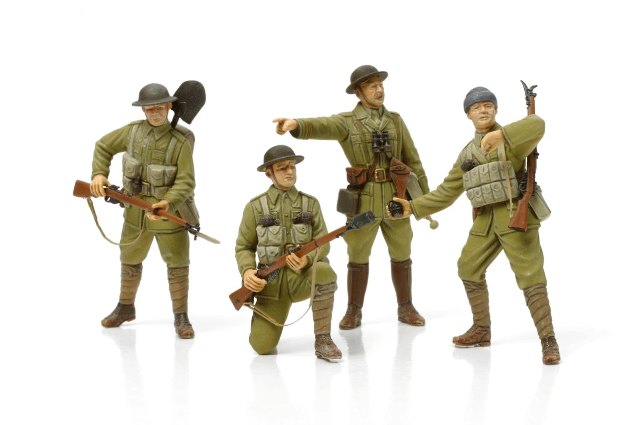 Tamiya 32409 - WWI British Infantry Great Britain - 1:35 Scale Kit 3 Tamiya 32409 - WWI British Infantry Great Britain - 1:35 Scale Kit