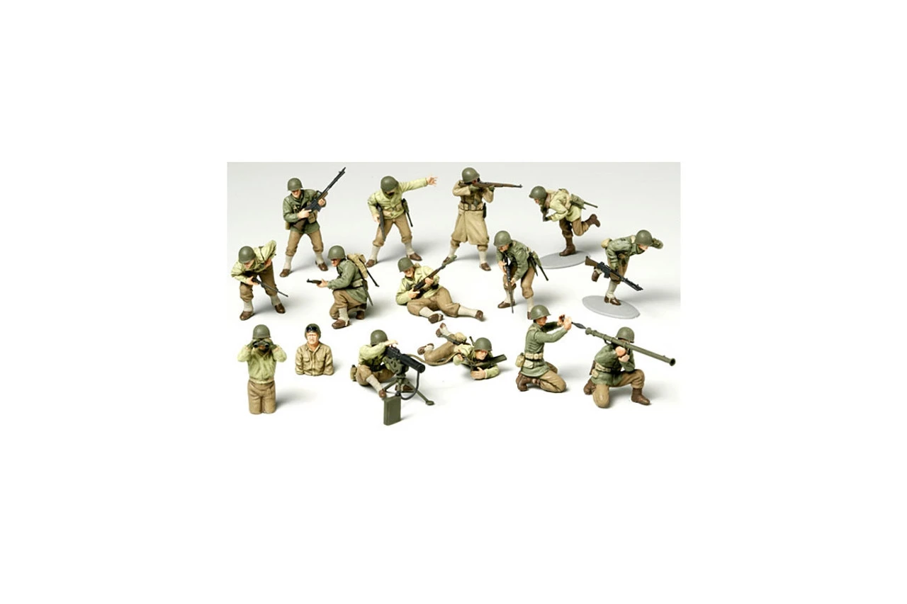 Tamiya 32513 - WWII US Army Infantry GI Set United States - 1:48 Scale Kit 3 Tamiya 32513 - WWII US Army Infantry GI Set United States - 1:48 Scale Kit