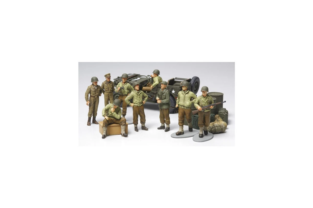 Tamiya 32552 - WWII US Infantry At Rest United States - 1:48 Scale Kit 3 Tamiya 32552 - WWII US Infantry At Rest United States - 1:48 Scale Kit