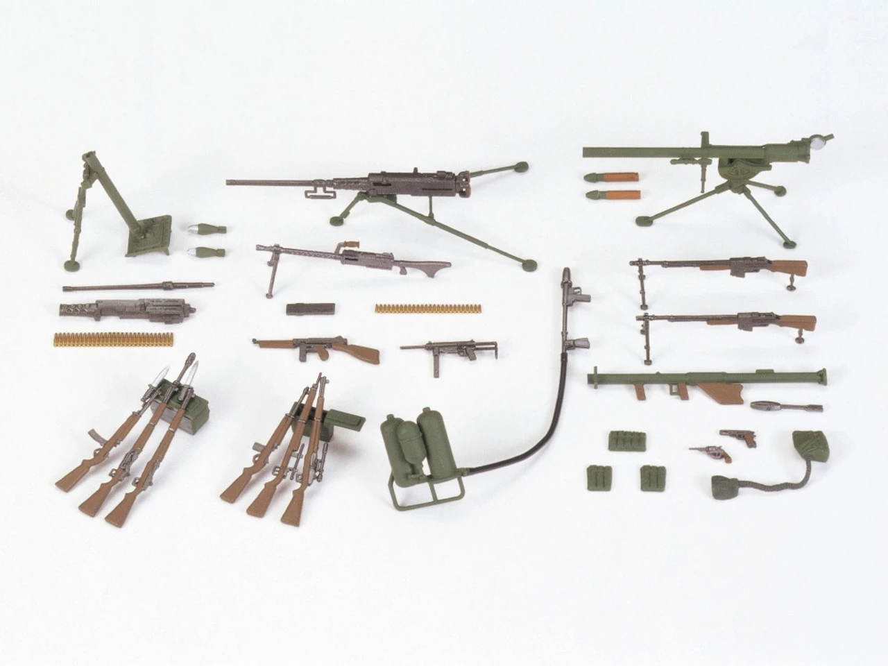Tamiya 35121 - US Infantry Weapons Set United States - 1:35 Scale Kit 3 Tamiya 35121 - US Infantry Weapons Set United States - 1:35 Scale Kit