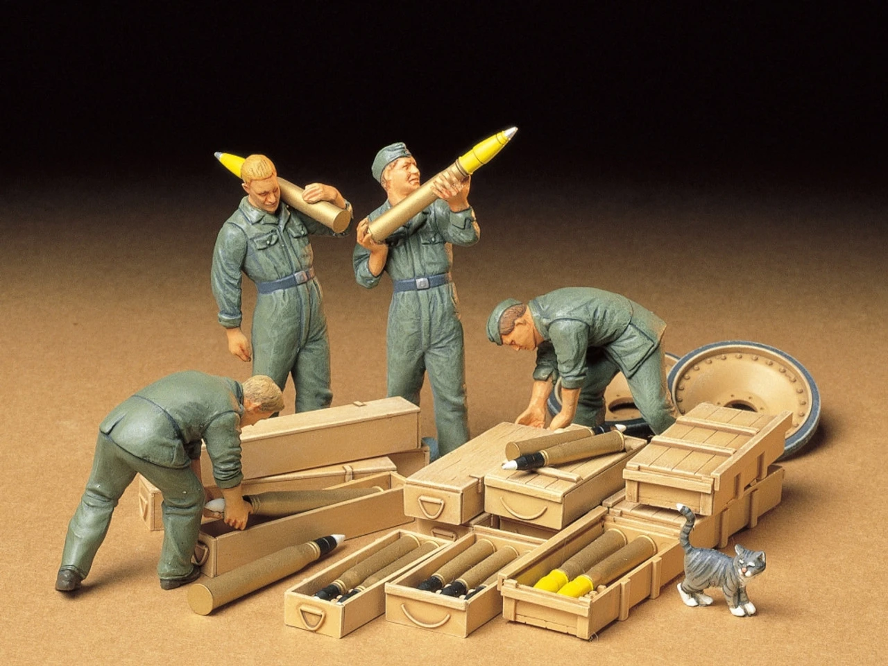 Tamiya 35188 - German Tank Ammo-Loading Crew Germany - 1:35 Scale Kit 3 Tamiya 35188 - German Tank Ammo-Loading Crew Germany - 1:35 Scale Kit