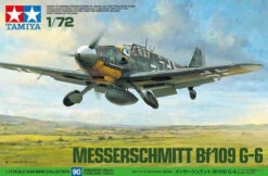 Tamiya 60790 - 1/72 Messerschmitt Bf109 G-6 Allied - 1:72 Scale Kit