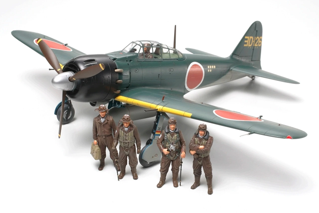 Tamiya 61103 - Mitsubishi A6M5/5a Zero Japan - 1:48 Scale Kit 3 Tamiya 61103 - Mitsubishi A6M5/5a Zero Japan - 1:48 Scale Kit