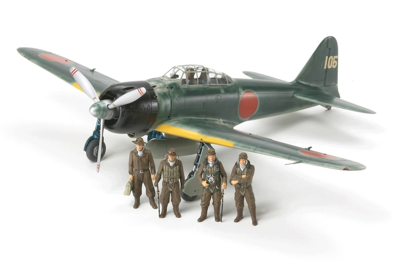 Tamiya 61108 - Mitsubishi A6M3/3a (ZEKE) Japan - 1:48 Scale Kit 3 Tamiya 61108 - Mitsubishi A6M3/3a (ZEKE) Japan - 1:48 Scale Kit