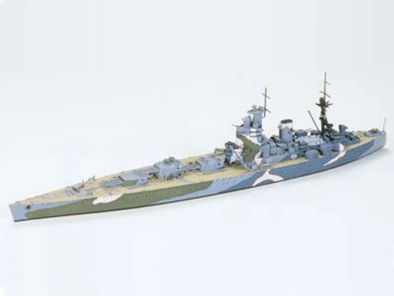 Tamiya 77504 - British Nelson Battleship Kit Great Britain - 1:700 Scale Kit 3 Tamiya 77504 - British Nelson Battleship Kit Great Britain - 1:700 Scale Kit
