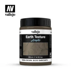 Vallejo 26218 - Diorama Effects - Dark Earth 200mL -